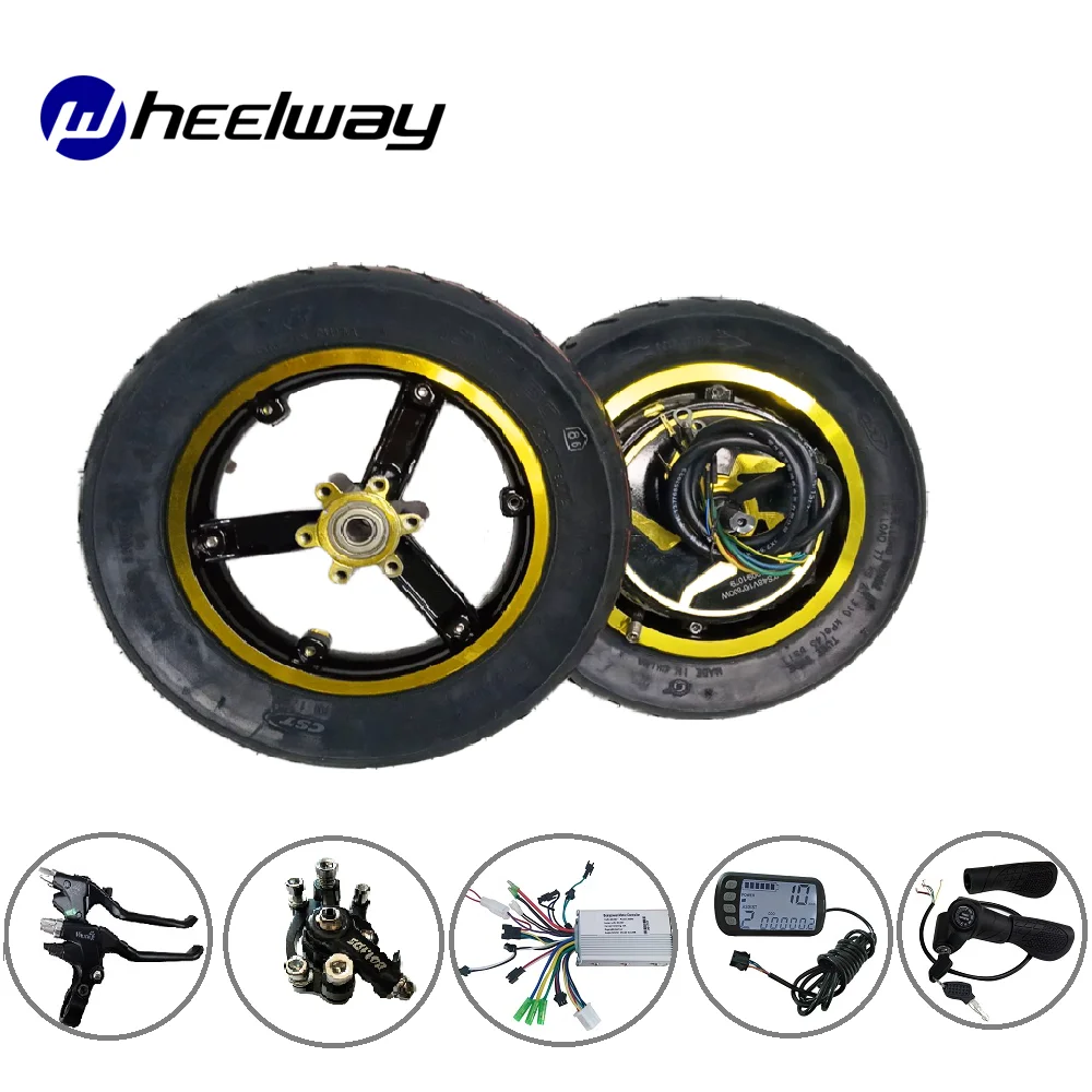 10 นิ้ว 48V800W LY HUB มอเตอร์ด้านหลังไดรฟ์ล้อหน้าจักรยานสกู๊ตเตอร์