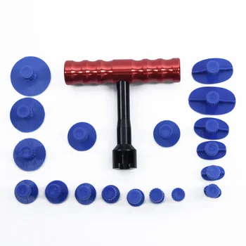 

Auto T-Bar Puller Damage Repair Bodywork Puller Lifter Tool Kit Body 18 Glue DIY Dent Washing Machines