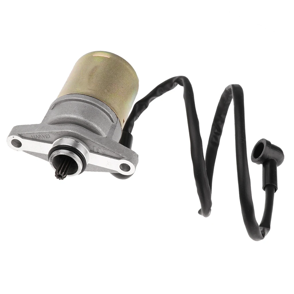 

Motorcycle Moped Scooter ATVs Go Carts Starter Motor for 10 Teeth GY6 47cc 49cc 50cc 60cc 72cc 139QMB GY6 Engine