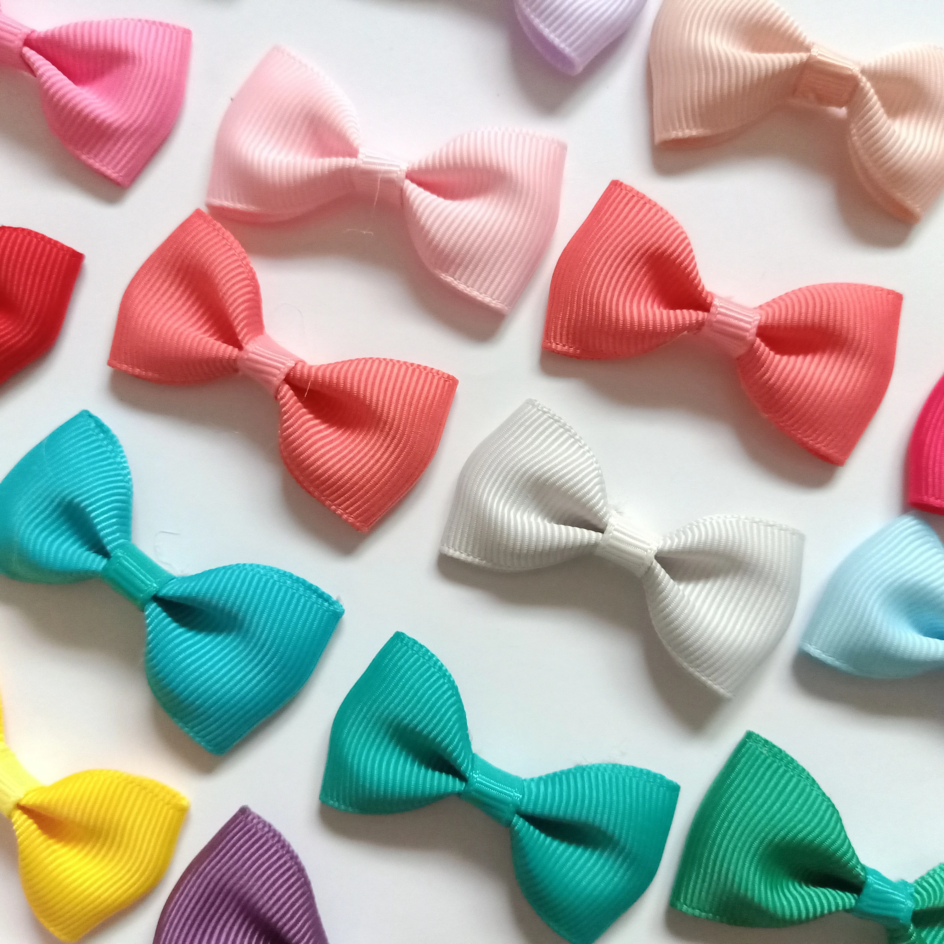 30 Uds cinta de lazo anudado accesorios para el cabello para el ropa vestido falda corbatas forclips diadema diademas|Accesorios para el pelo de - AliExpress