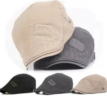 Newsboy козырьки Гэтсби кепки мужские плюща шляпа Гольф вождения плоский берет таксиста водительская хлопковая шляпа