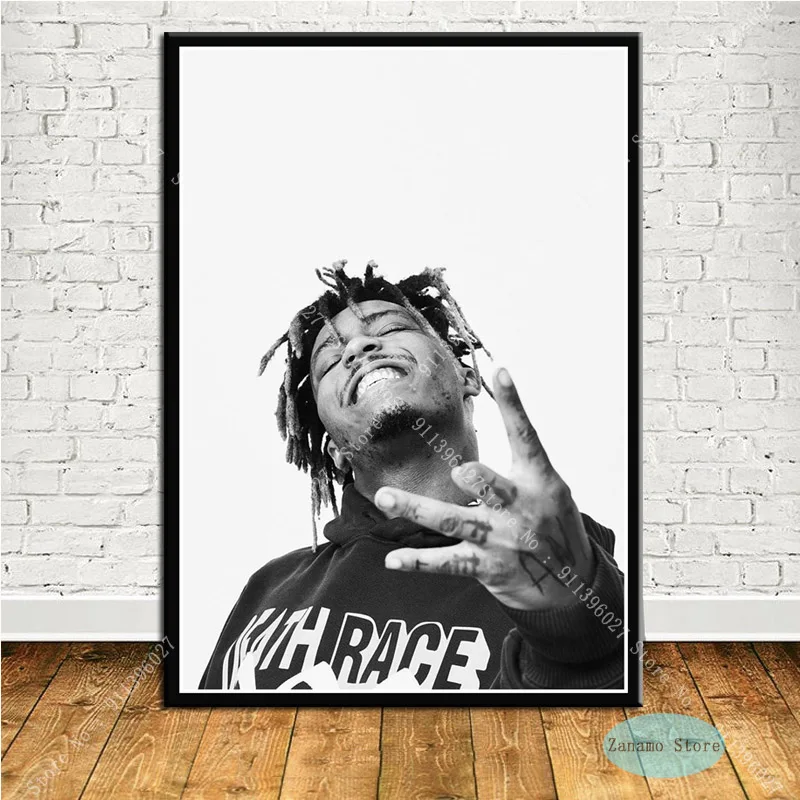 ZT570 Poster Prints New Juice WRLD Rap Music Singer Hip Hop Artwork Canvas  Oil Painting Art Wall Picture Home Decor Living Room - AliExpress