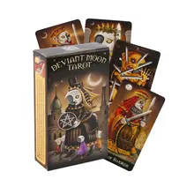 Divination Deviant Moon Tarot Kit Fate Cards Deck Magic Oracle Card