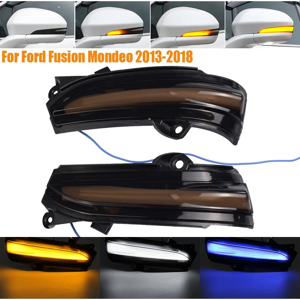 

Superb LED Blinker Dynamic Turn Signal Light Side Rear-View Mirror Light For Ford Fusion Mondeo 2013 2014 2015 2016 2017 2018