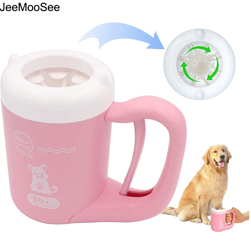Silicone Pet Paw Washer Dogs Dirty Foot Cleaning Cup for Puppy Cleaner Cat Grooming Brush Dog Supplies Accessories | Дом и сад
