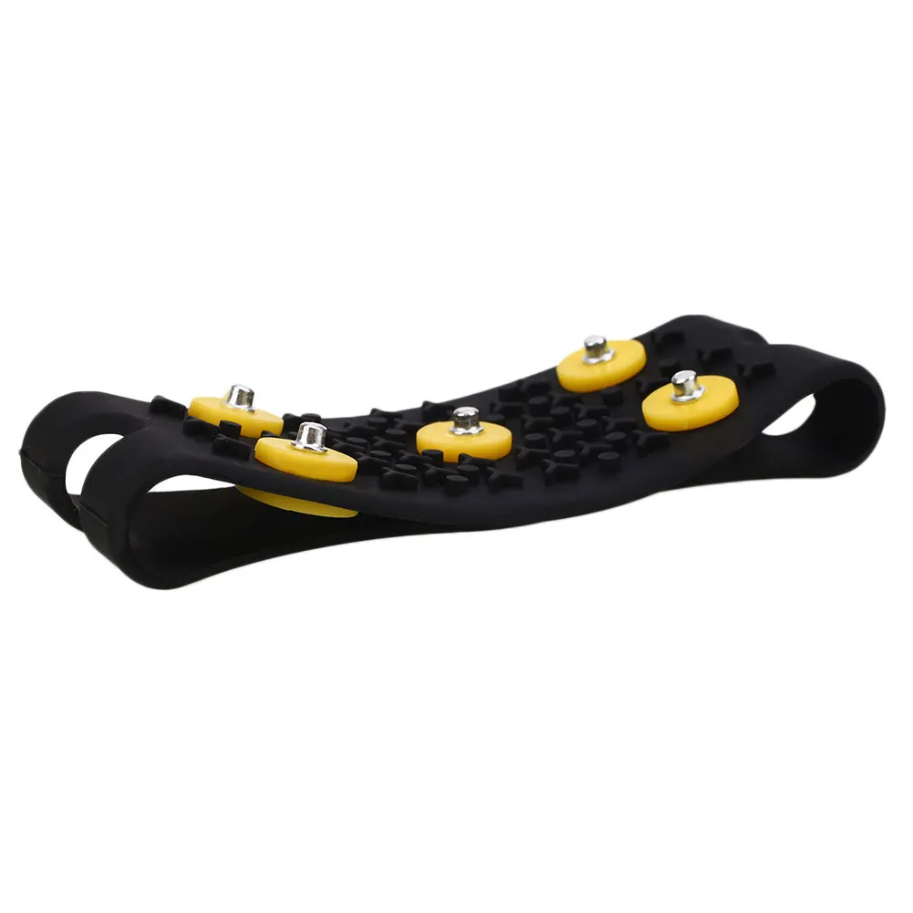 5 Stud Spikes Skate Shoes Anti Slip Tools Cleat Mountaineer Climbing