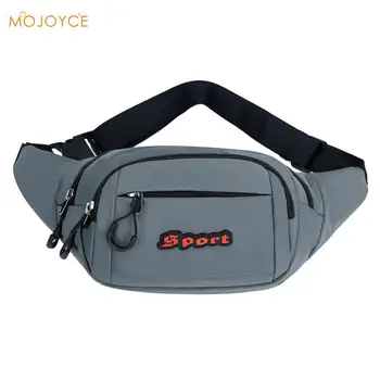 

Unisex Sports Canvas Waist Bag Fanny Casual Chest Packs for Women Men Portable Travel Shoulder Crossbody Bags bolsas feminina