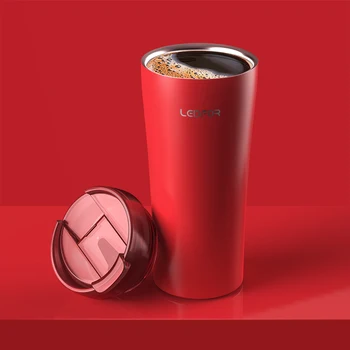 

2019 tazas de cafe leche termo aislado calor Acero inoxidable taza de cerveza termos frasco de vacio termo jarra