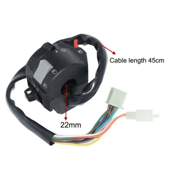 

Accessory Handlebar Switch Spare Part Extra Motorcycle Control Headlight