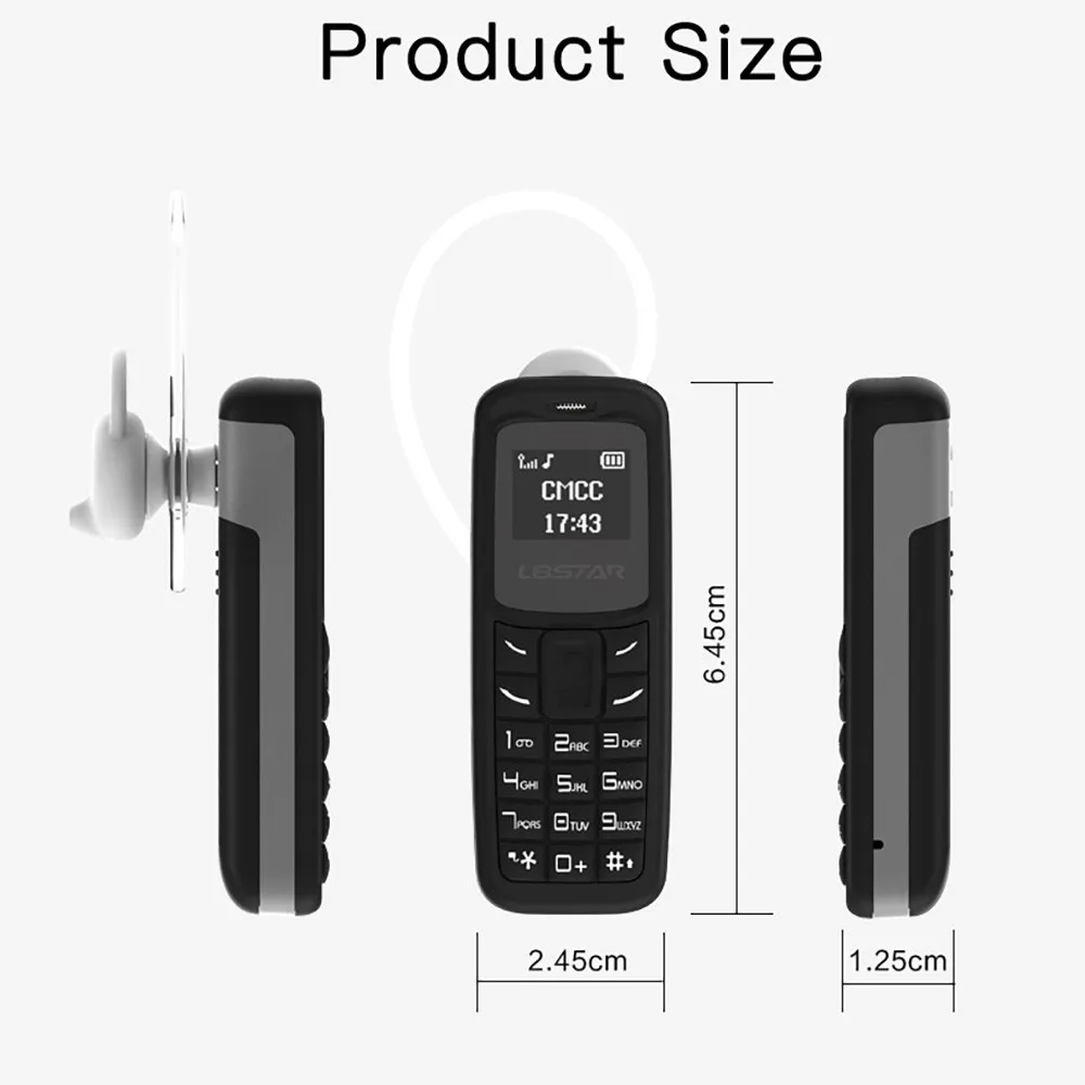 L8star BM30 телефон мини маленький размер мобильный телефон Bluetooth гарнитура Набор Карманный две sim-карты карманный мобильный телефон горячая распродажа
