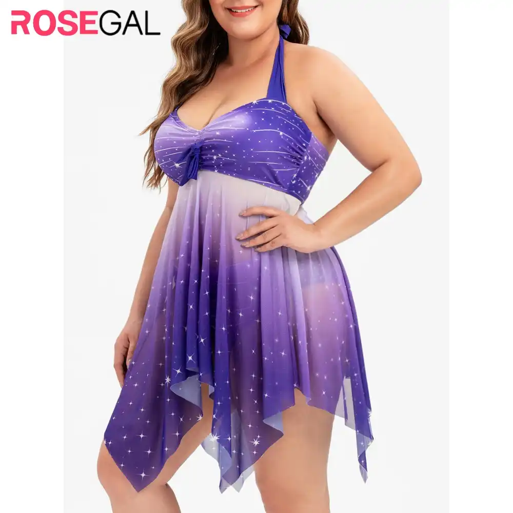 handkerchief swimsuit plus size