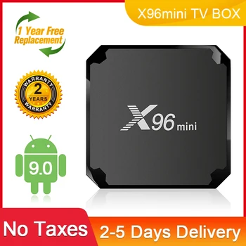 

X96mini Smart TV Set Top Box Android 9.0 Amlogic s905w Quad-Core 4K Media player 2.4GHz WIFI 1G8G 2G16G Android box x96 mini
