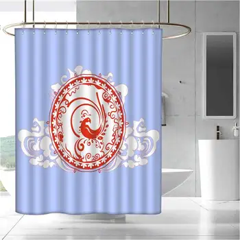 

Odorless Waterproof Shower Curtain Large Home Decoration