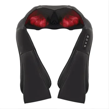 

Shiatsu Back and Neck Massager with Heat Deep Kneading Massage for Neck, Back, Shoulder, Foot and Legs, Use At Home, Car, Office