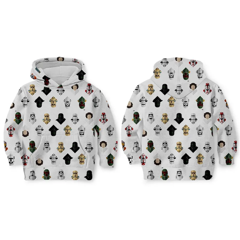 H05717 WHOSONG 3D толстовки Звездные войны в стиле панк художественная модная одежда рисунок Пикачу лего для мальчиков мужская куртка цветная толстовка с длинными рукавами - Цвет: H05717
