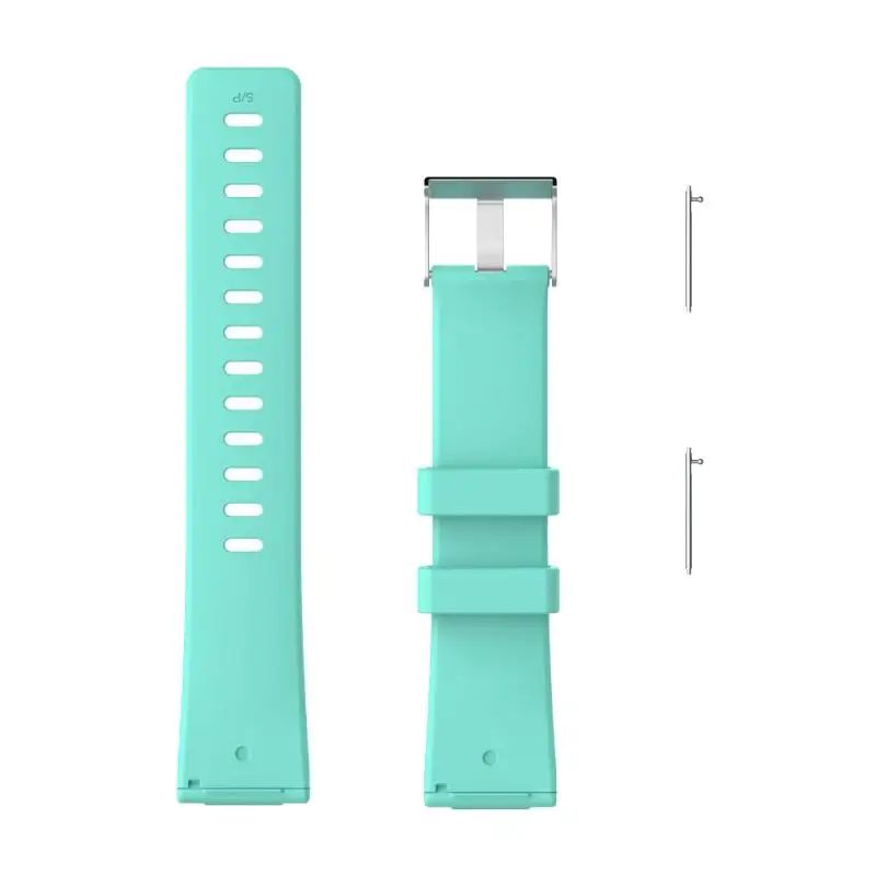 Силиконовый Браслет для Fitbit Versa lite/Versa Смарт часы 1 2 глянцевый мягкий ремешок женские модные часы браслет ремешок
