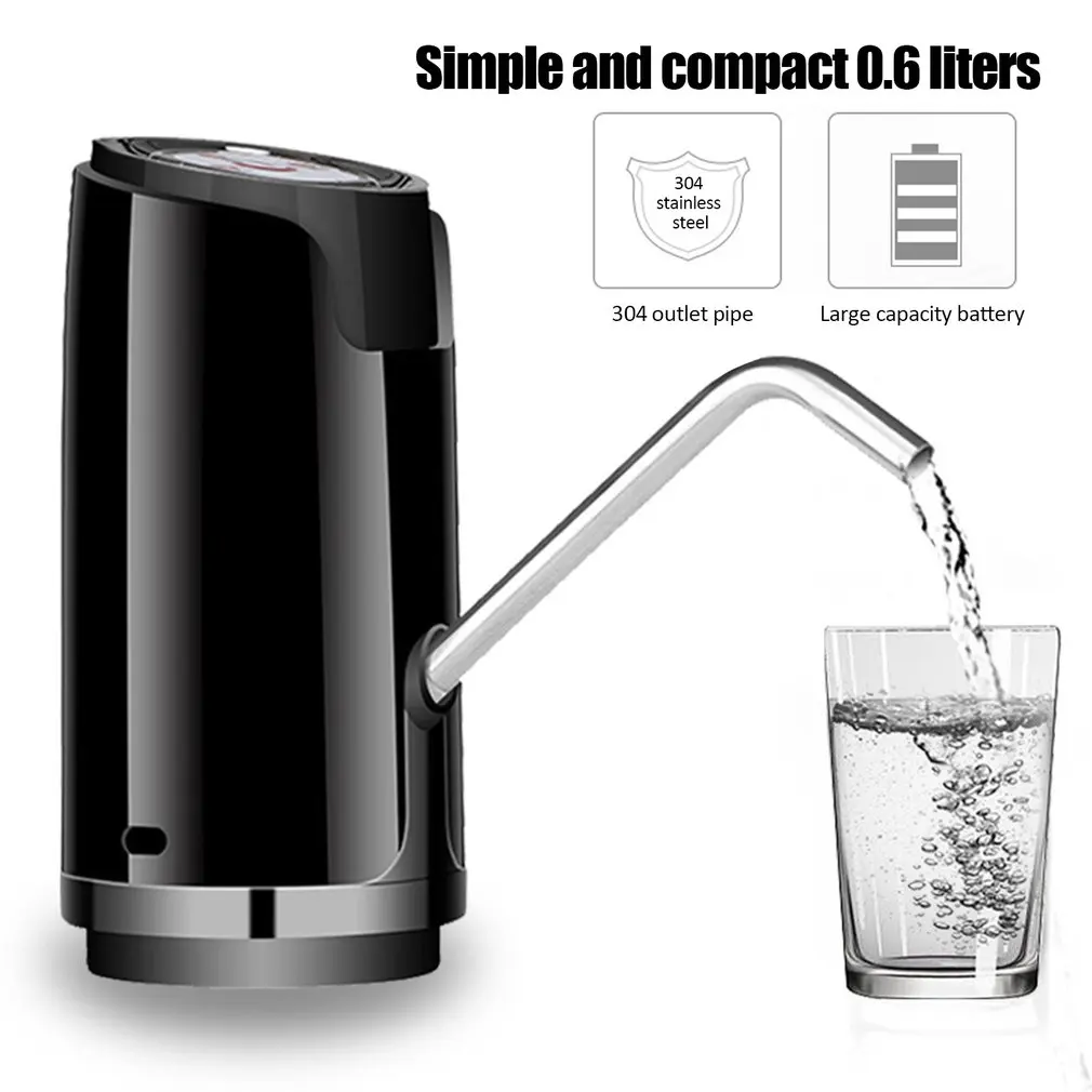 Automatic Water Pump Electric Water Dispenser Pump Automatic Drinking Water Bottle Pump Smart USB Charging Wireless Pump Sale