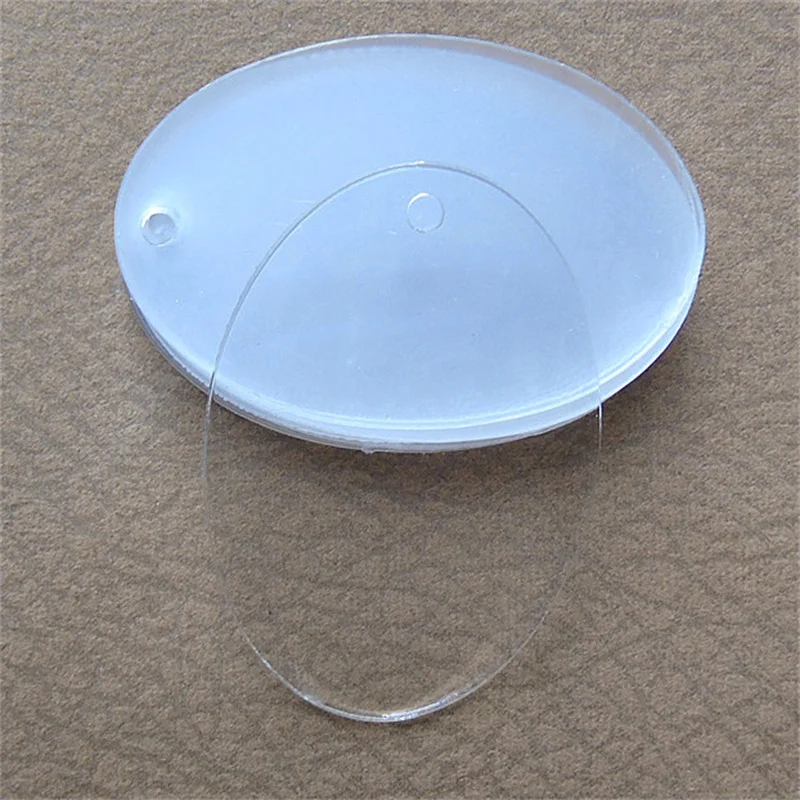 PIANKEKE - Kit 80 Pièces Porte-Clés DIY Acrylique Transparent Avec Glands