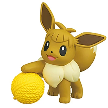 

3.5cm pvc Eevee pikachued Vulpix Spinda Decoration Decoration lovely High grade Collection christmas birthday Halloween gift kid