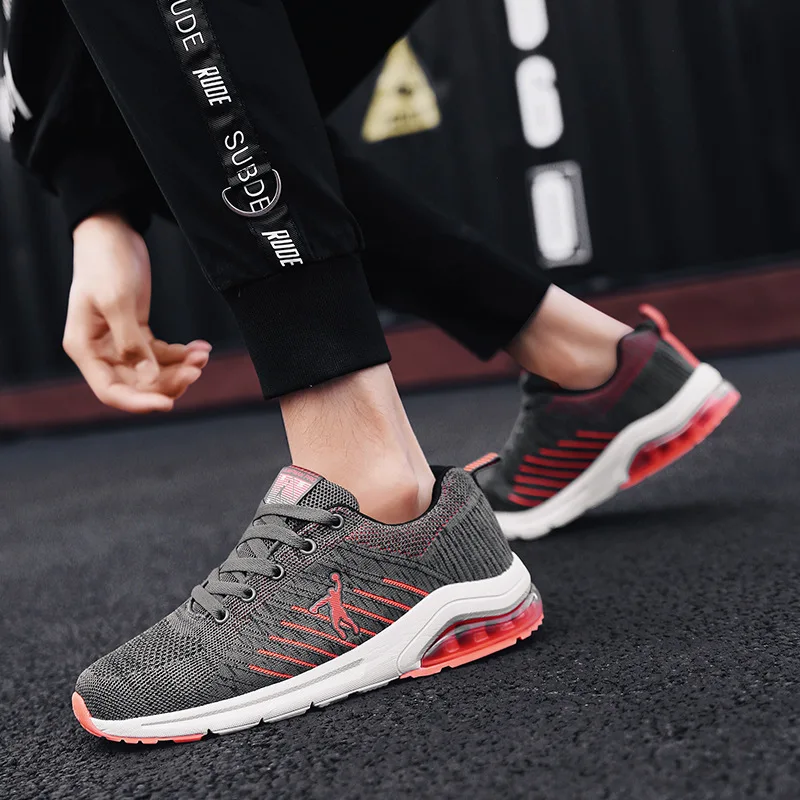 

Jordan Grand 2019 New Style Autumn Couples Unisex Shoes Mesh Athletic Shoes Students Air Cushion Breathable Running Shoes