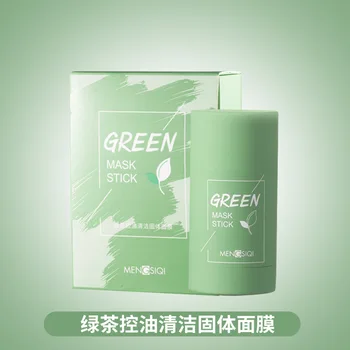 

Douyin Hot Selling Green Tea Oil-control Cleaning Solid Facemask Moisturizing Moisturizing Moisturizing Sleep Facemask Skin Care