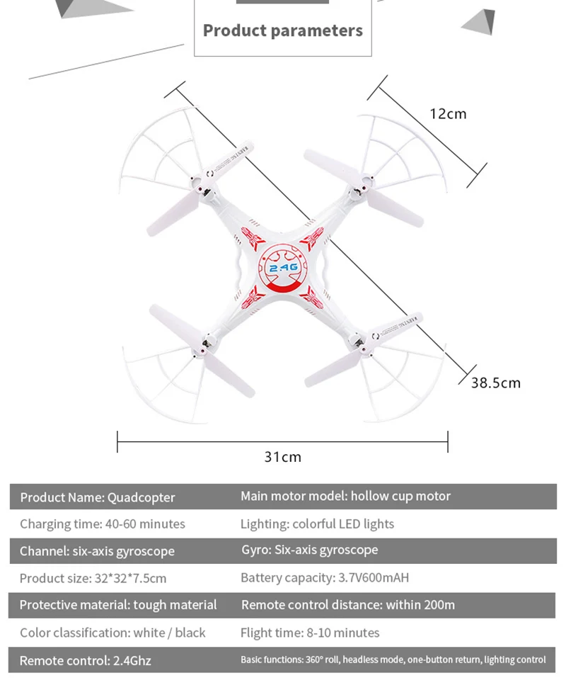 Радиоуправляемый Дрон вертолет с камерой 2MP WiFi FPV Дрон высота удержания Квадрокоптер Aircarft Безголовый режим Радиоуправляемый квадрокоптер игрушки для детей