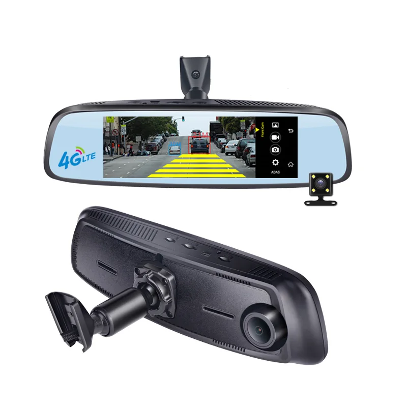 

E09 Car DVR Camera 4G Special Bracket Car Camera Mirror Android GPS DVR Dual Camera WIFI Dash Cam ADAS Remote Video Recorder
