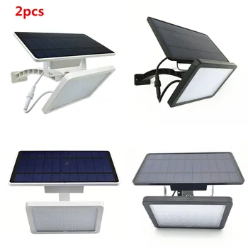 

2pcs 48LED Solar Lamp Outdoor lighting Solar Wall Street Light Dusk to Dawn Super Bright Waterproof Garden Yard Security Lamp