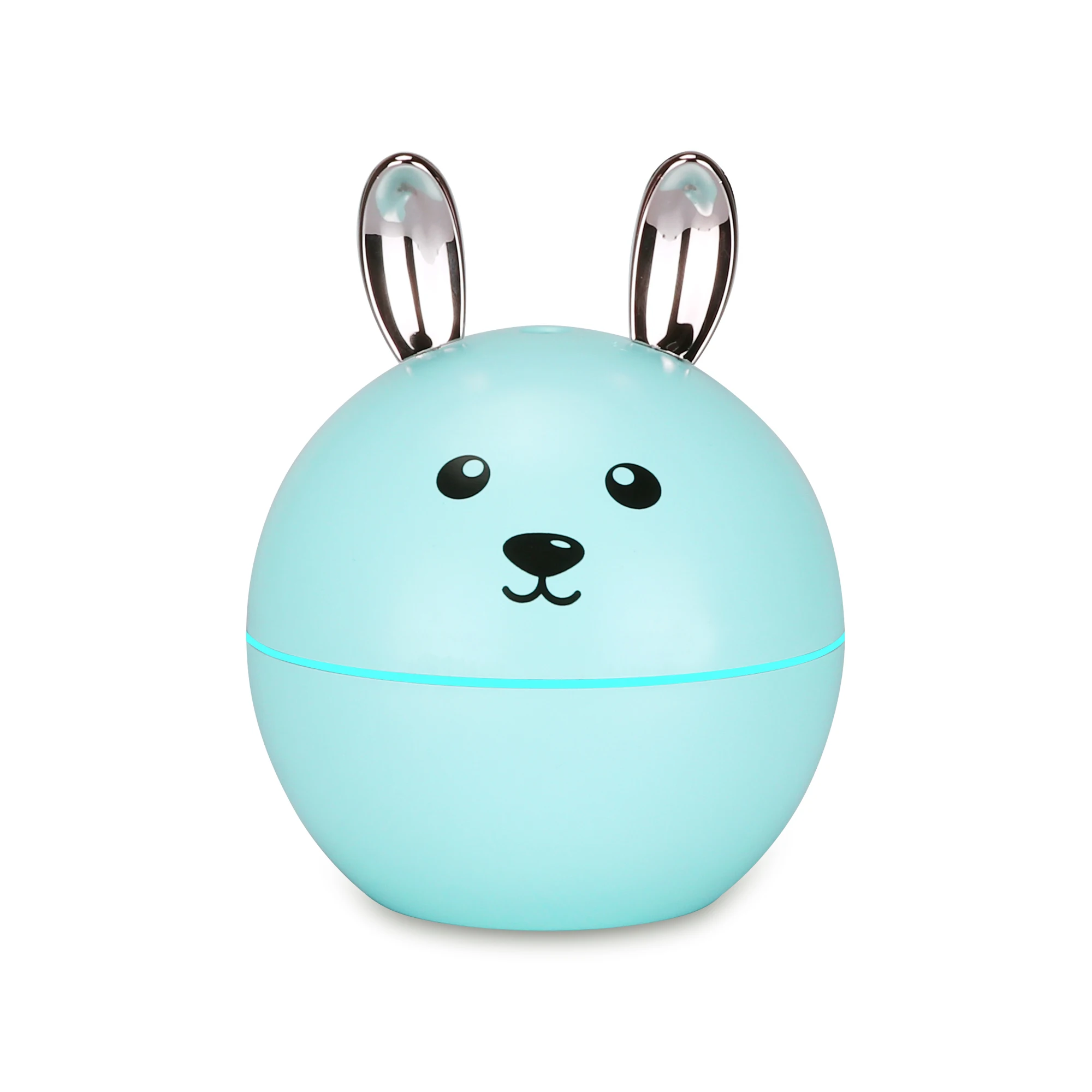

Creative new Usb Air Humidifier Desktop Cute rabbit Water Mist Diffuser bedroom portable purifier 7 Night Light for home office
