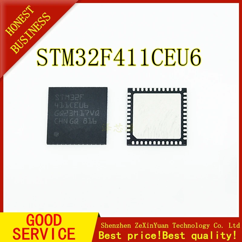 

5PCS STM32F411CEU6 STM32F411CE STM32F411 LQFP48 new Original