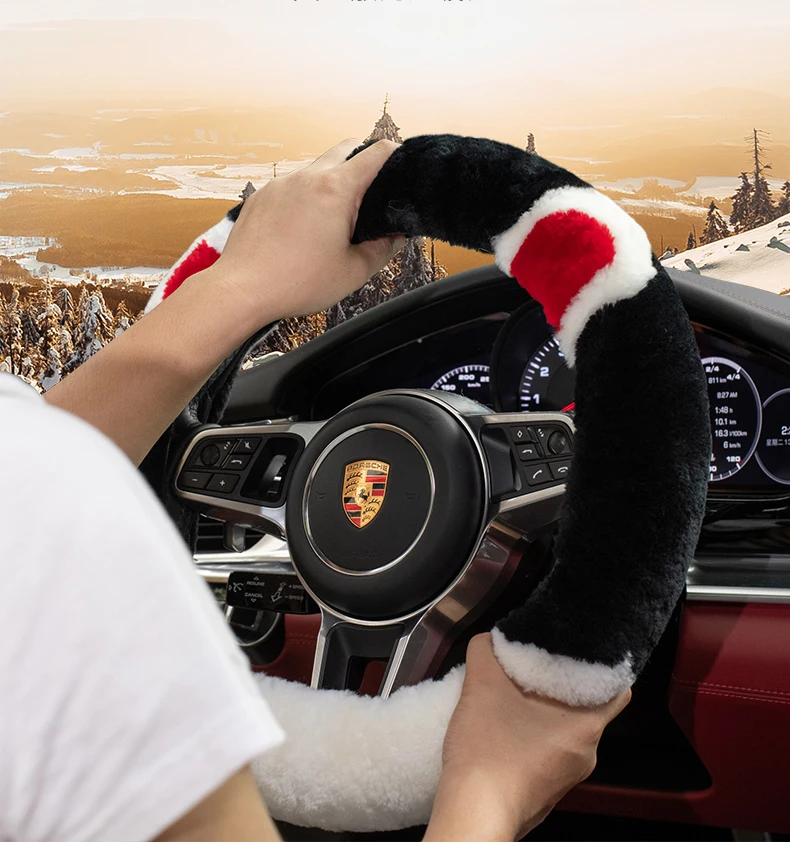 plush steering wheel cover 2