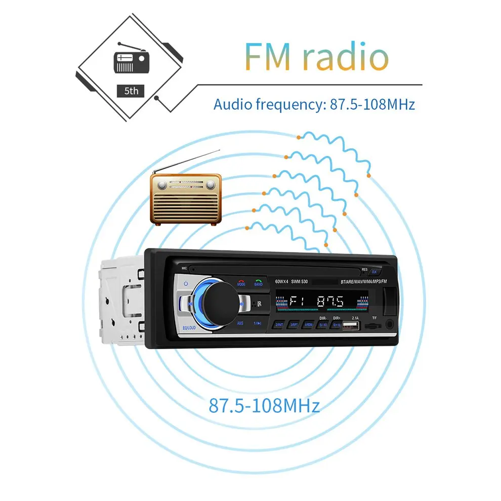 Высокое разрешение 2 DIN lcd стерео gps Радио мультимедийный автомобильный MP3SWM-530 необходимые аксессуары