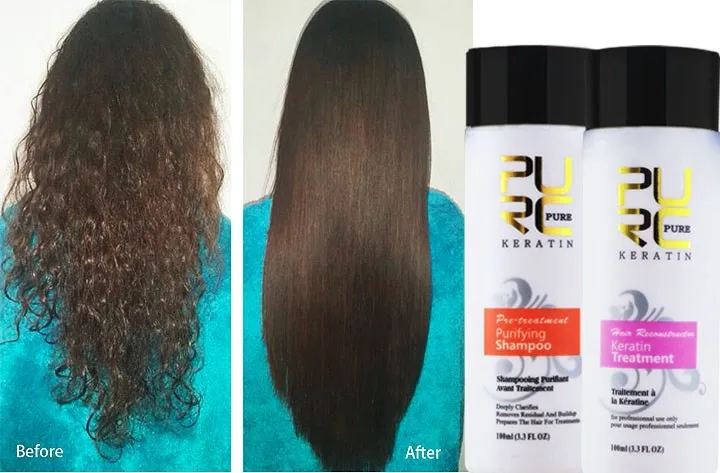 about the effect with keratin