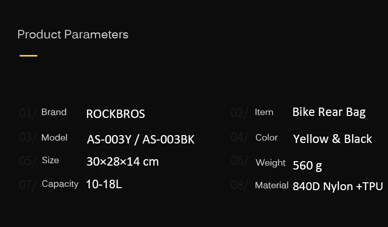 ROCKBROS 18L водонепроницаемые сумки для велосипедов Портативный MTB дорожный велосипед задний вешалка багажник для велосипеда плечевая сумка рюкзак велосипедные аксессуары