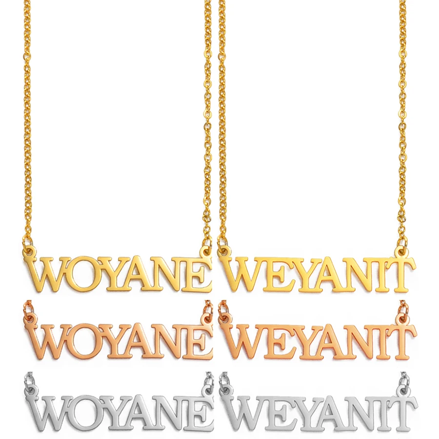 Ожерелье с подвеской Anniyo Эфиопия Тиграй Woyane &amp Weyanit из нержавеющей стали