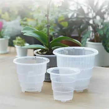 

2/3pcs Special Flower Pot Succulent Plant Basin Root Breathable Succulent Flowerpot 10cm/12cm/15cm