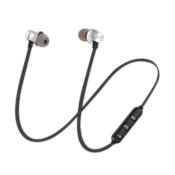 

002 Earphone with Mic Sport Running Wireless Headset Magnetic Wireless Running Neck Ear-worn Earphones