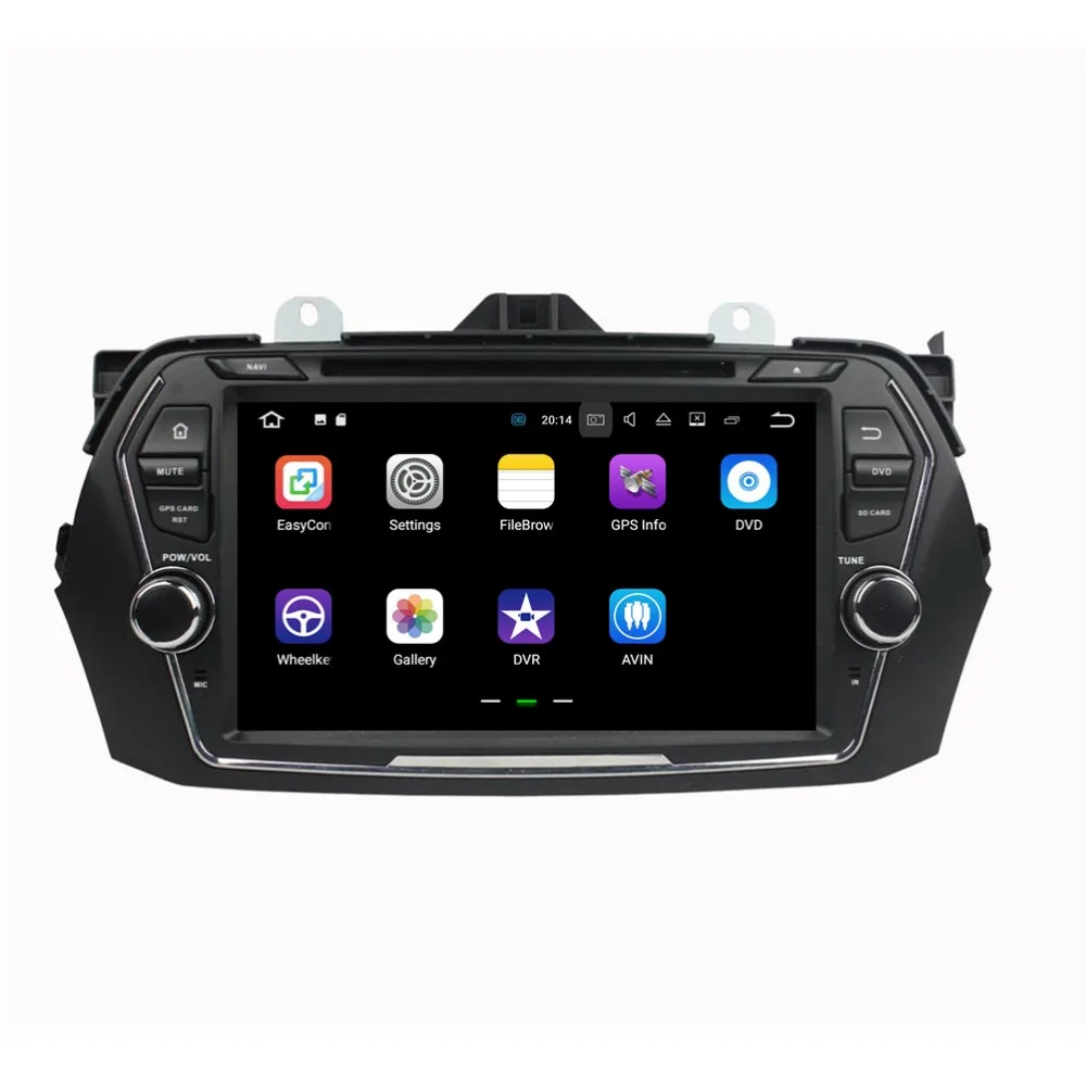 8 ядер дюймов Android 9 0 автомобильный Радио dvd-плеер GPS для SUZUKI CIAZ 2015 2016 2017 навигация gps