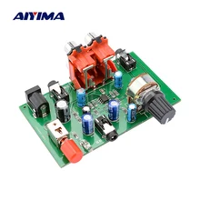 AIYIMA NE5532 Audio Signal Preamplifier Board Gain 20db Headphone Driver AMP 3 5mm jack RCA With Volume Adjustment DC12 24V