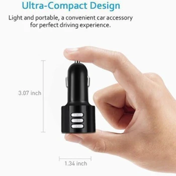 

Lighter Power Car charger 5V/2.1A Wireless Bluetooth FM Transmitter Radio