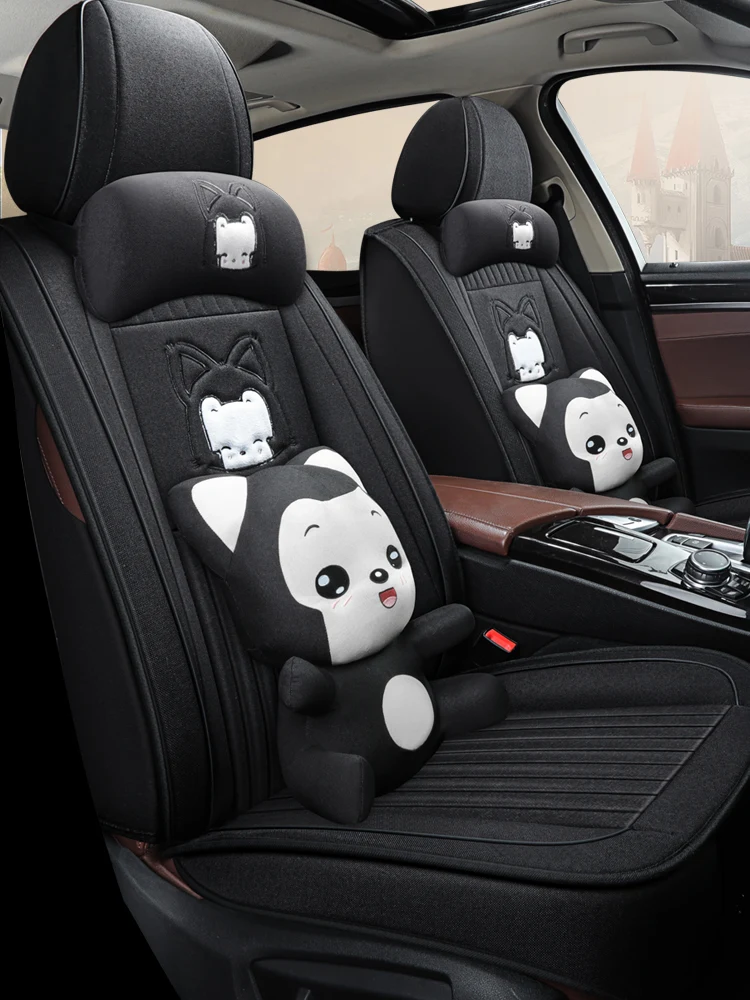 

Full Coverage flax fiber car seat cover auto seats covers for great wall haval h2 haval h5 haval h6 haval h9 hover h3