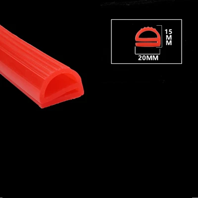 E Shape Silicone Rubber Sealing Strip Forno