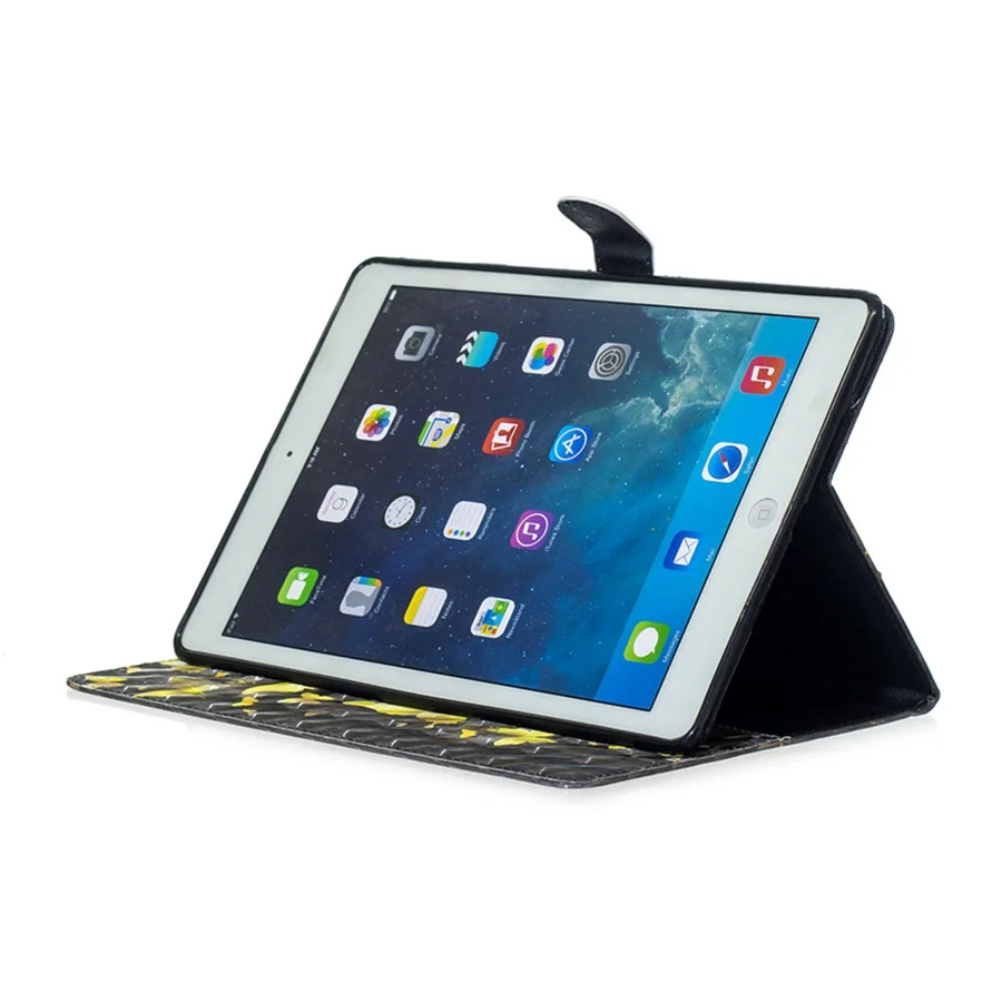 С принтом из искусственной кожи чехол для IPad Mini 1 2 3 модели A1432 A1455 A1489 A1490 A1491 A1599 A1600 смарт-чехол для планшета чехол+ подарок