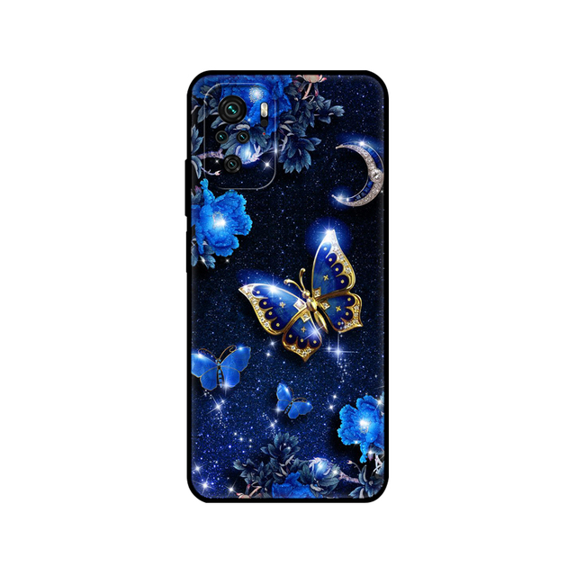 Xiaomi Redmi Note 10 Case 4G 5G Back cover For Redmi Note 10 Pro Phone Cover on Redmi Note 10S bumper silicon black tpu case