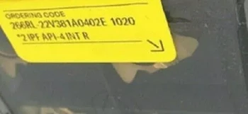 

10PCS CARBIDE INSERT 266RL-22V381A0402E 1020