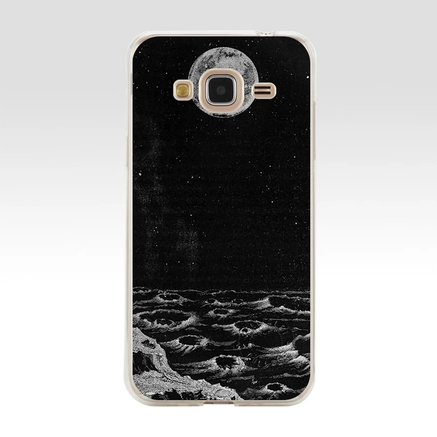 Мягкий силиконовый чехол из ТПУ для Samsung j3 j5 j7 2016 2017 j330 j2 j6 Plus 2018 015FG sky Space planet sun Moon
