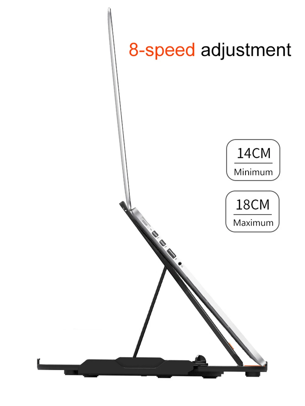 360 Вращающаяся подставка для ноутбука Складная подставка для ноутбука Macbook lenovo держатель для ноутбука Компьютерная Вентиляция с держателем для телефона