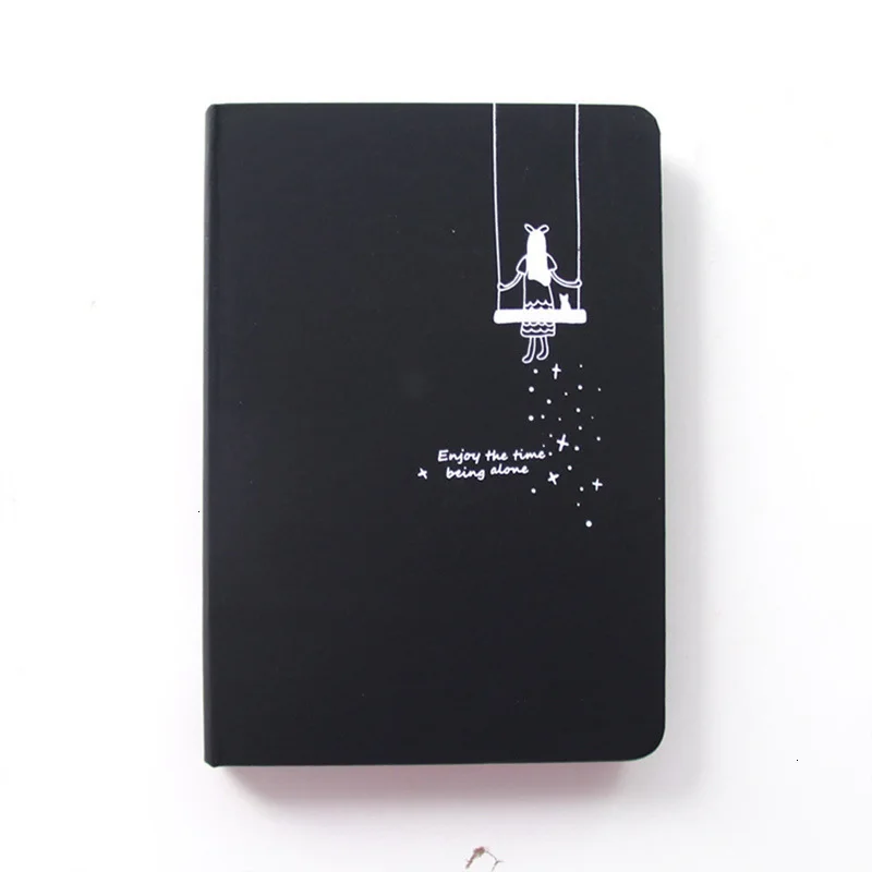 Креативный Bullet Journal notebook s Черный Звездное небо, ежедневник для студентов, канцелярские принадлежности, тетрадь, руководство, школьные офисные принадлежности 016051