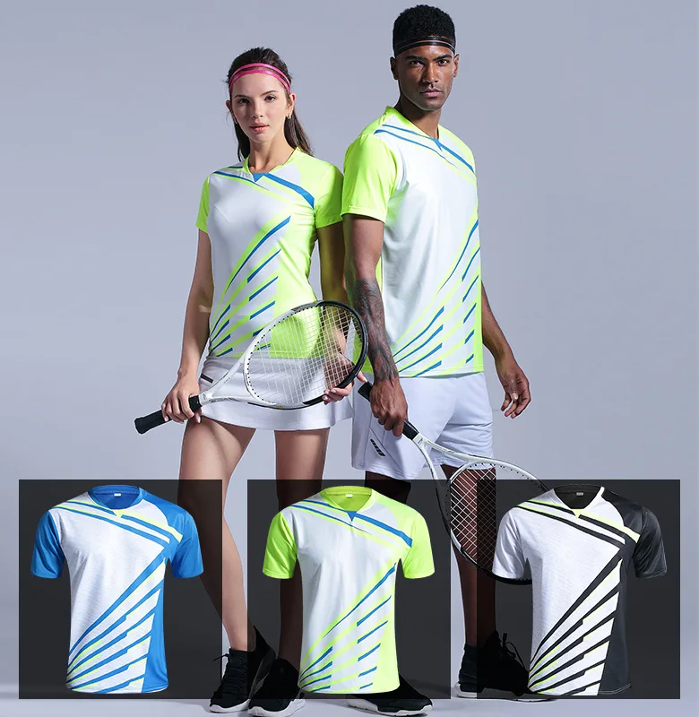 New Tennis shirts Men/Women, Table Tennis Jerseys ,  Sports wear Badminton shirts  Training running t-shirts 1034