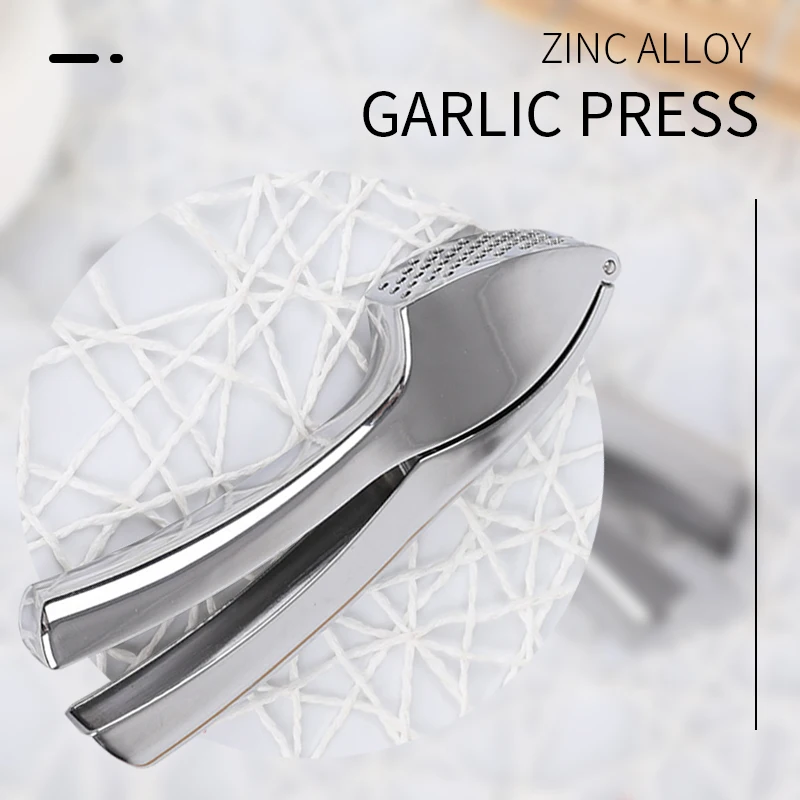 

Multi-function Manual Garlic Presser Curved Garlic Grinding Slicer Chopper Stainless Steel Garlic Presses Cooking Gadgets Tool